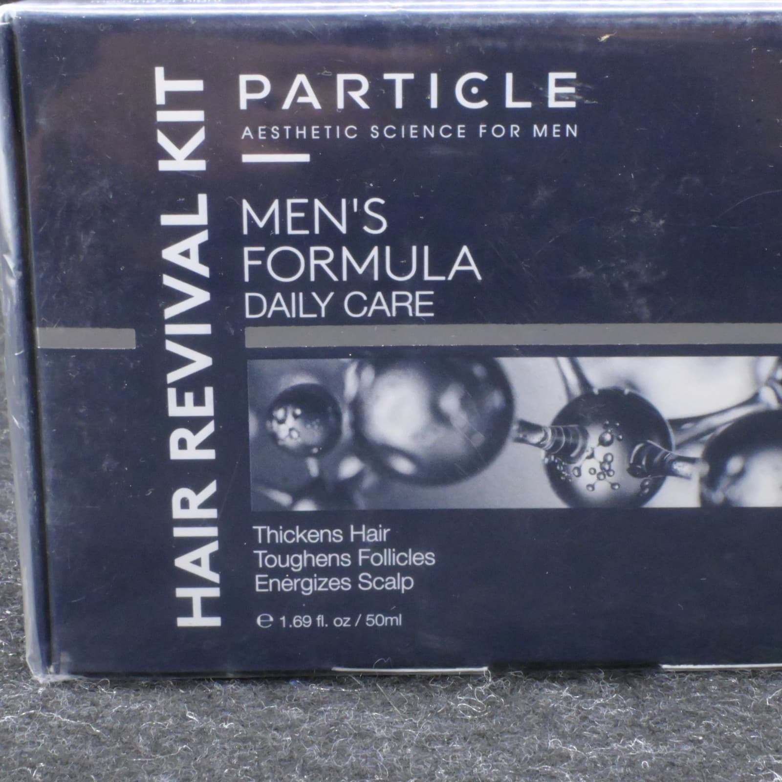 Particle Hair Revival Kit, Men's Daily Care, Scalp Cream & Massager. 1.69 fl oz - Thumbnail 2