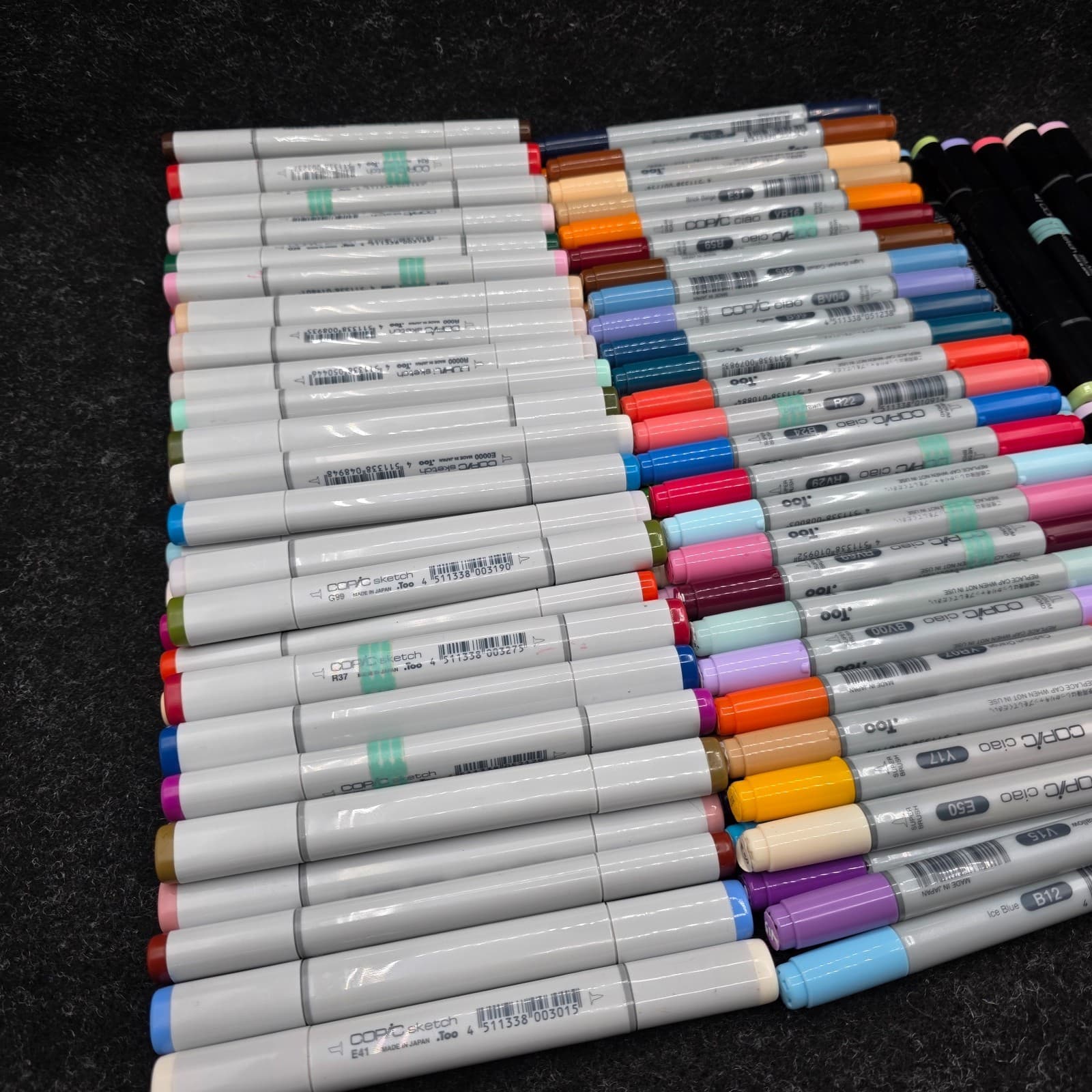 LOT OF 105 - Copic Sketch Art Markers - Assorted Colors - Thumbnail 3