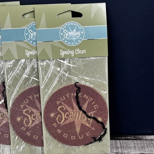 Scentsy Scent Circle Air Freshner Spring Clean 6 Pack New - Thumbnail 2