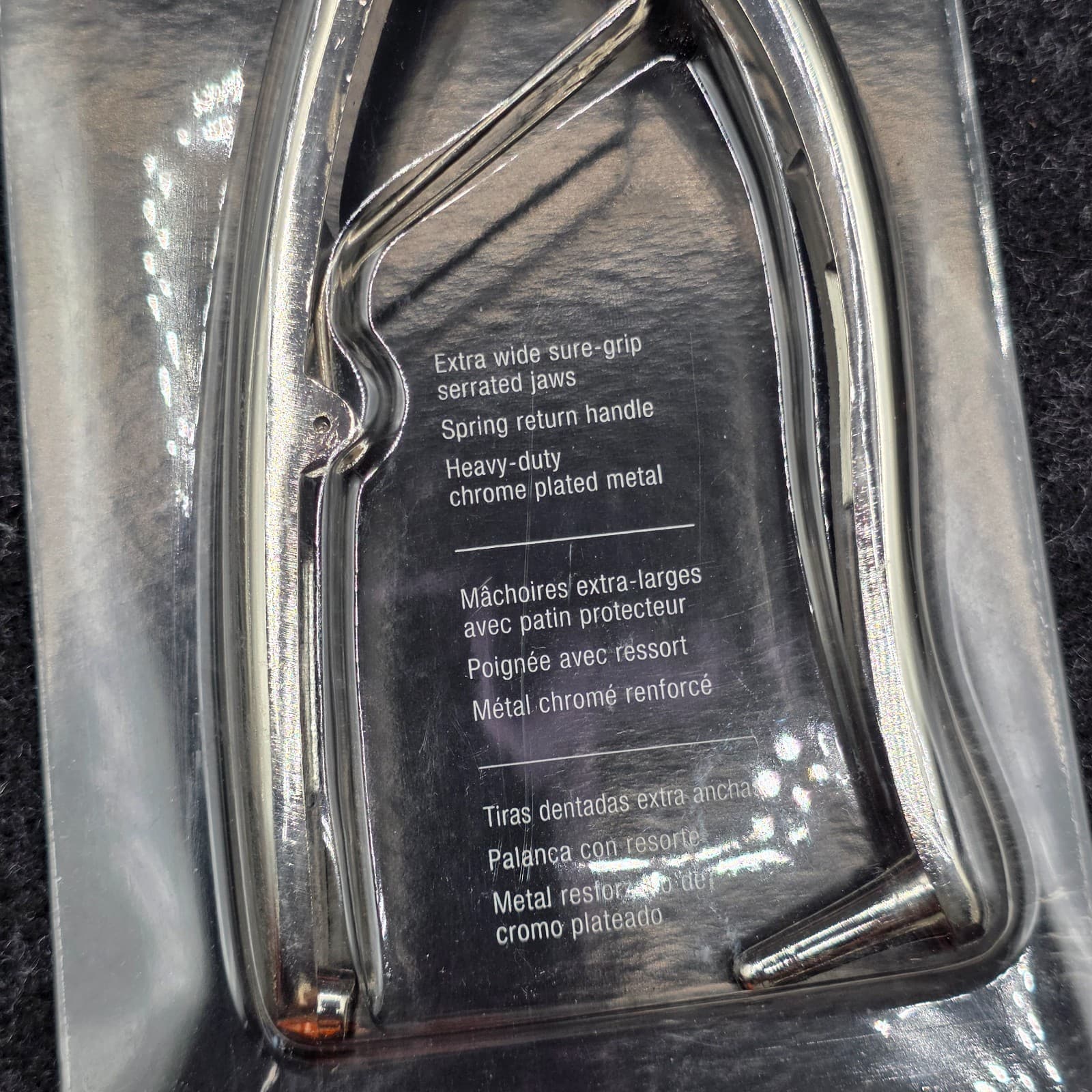 FREDRIX Canvas Pliers w/Extra Wide Sure Grip Serrated Jaws #7400 - NEW - Thumbnail 5
