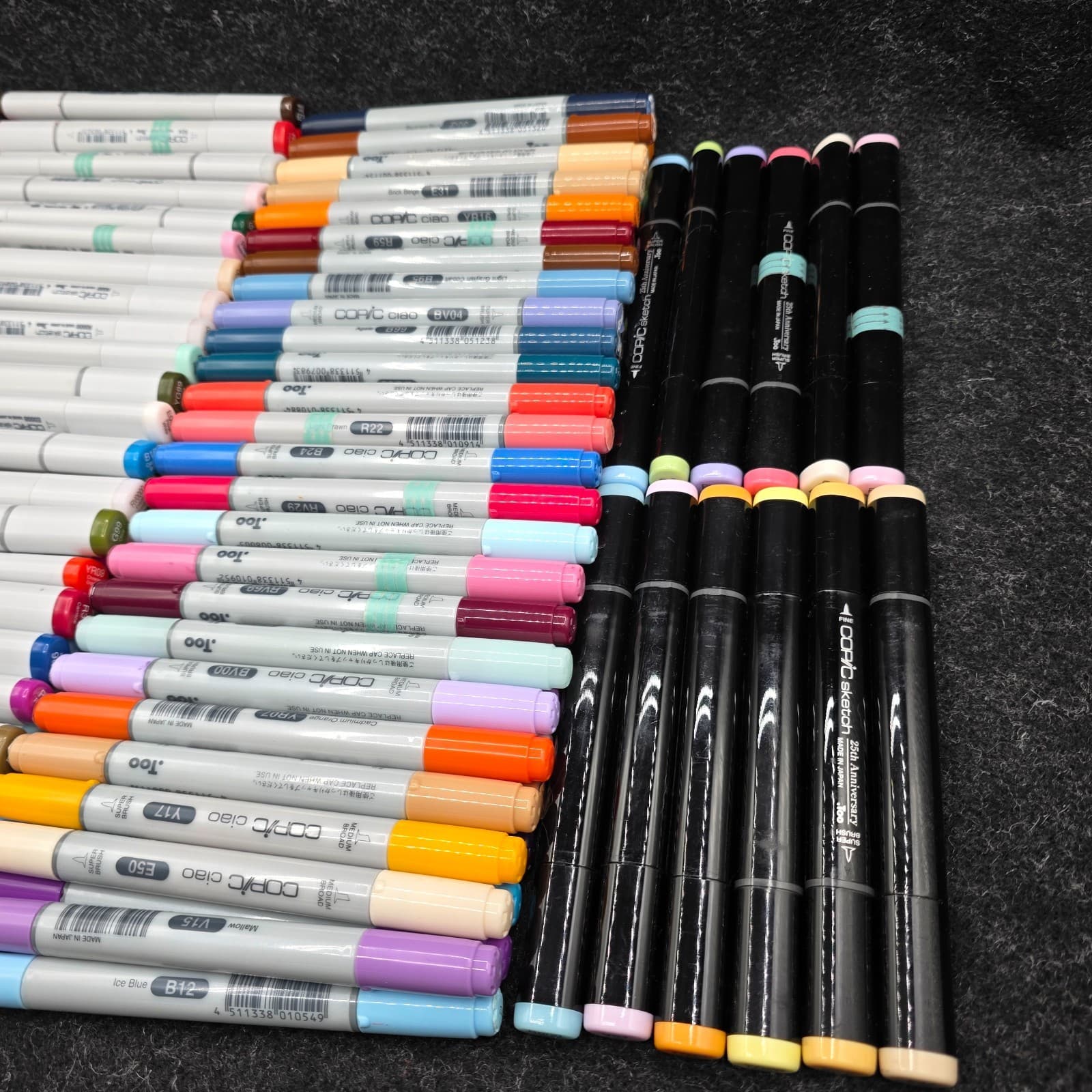 LOT OF 105 - Copic Sketch Art Markers - Assorted Colors - Thumbnail 5