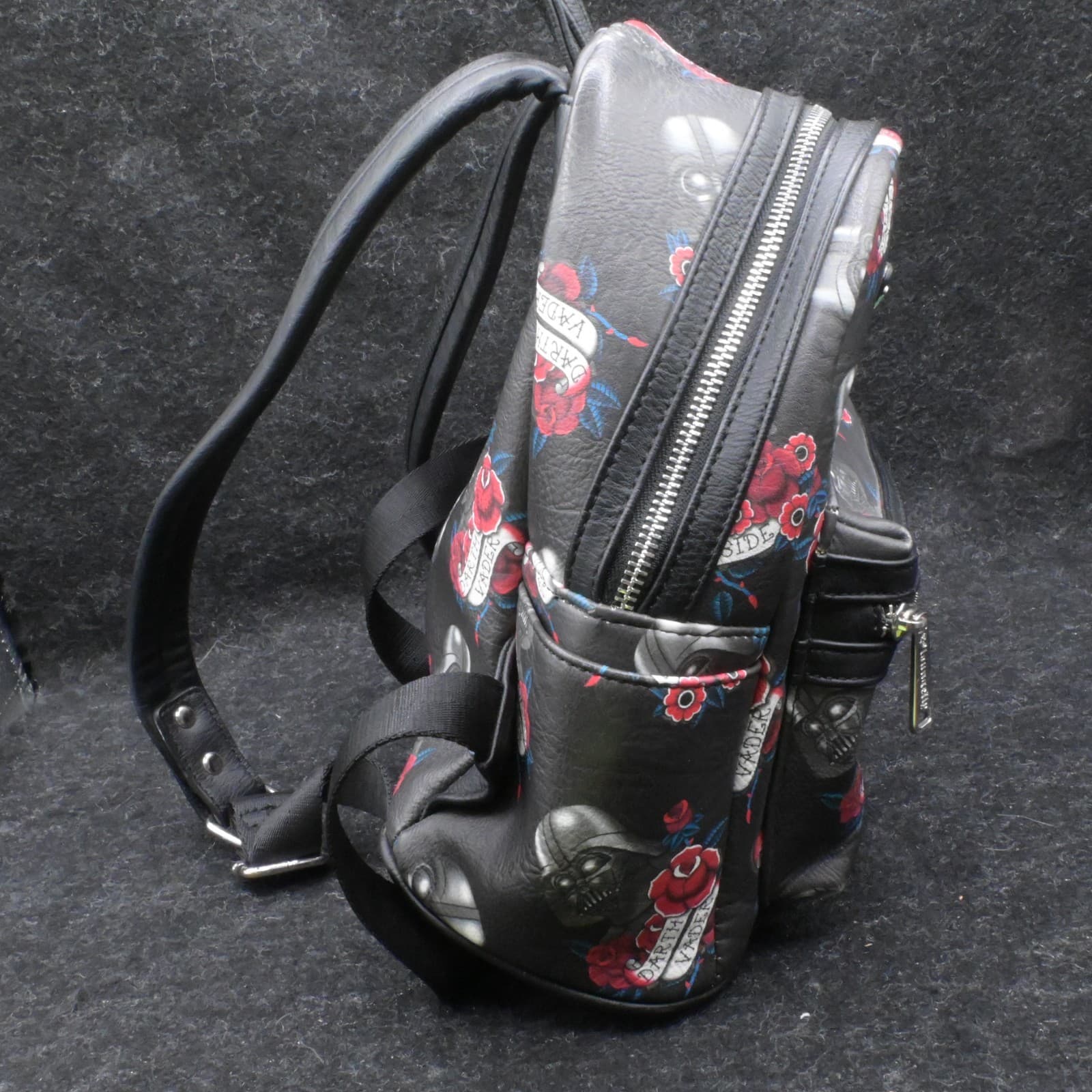 Loungefly Star Wars Darth Vader Dark Side Rose Tattoo Mini Backpack - Thumbnail 5