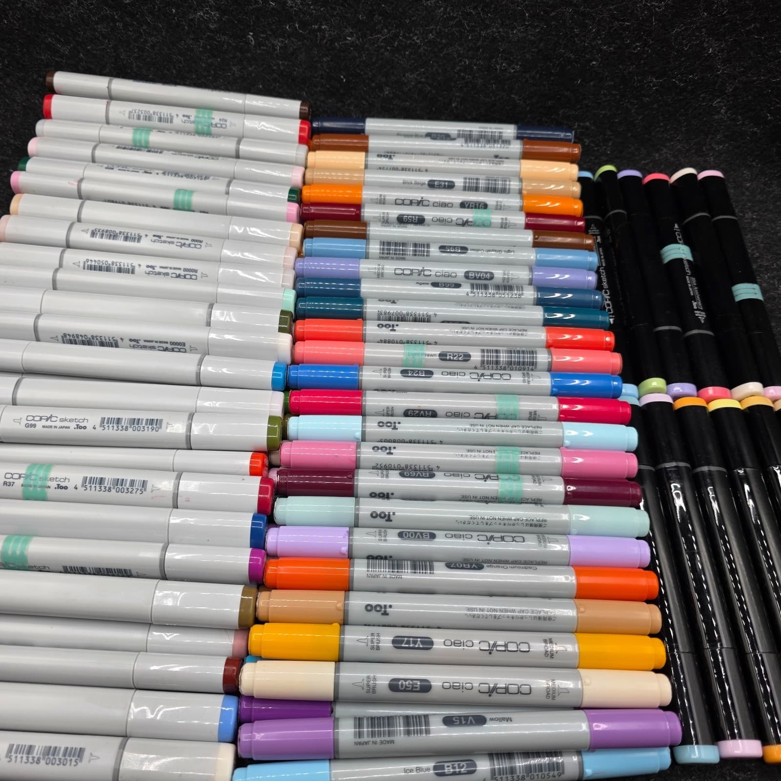LOT OF 105 - Copic Sketch Art Markers - Assorted Colors - Thumbnail 4