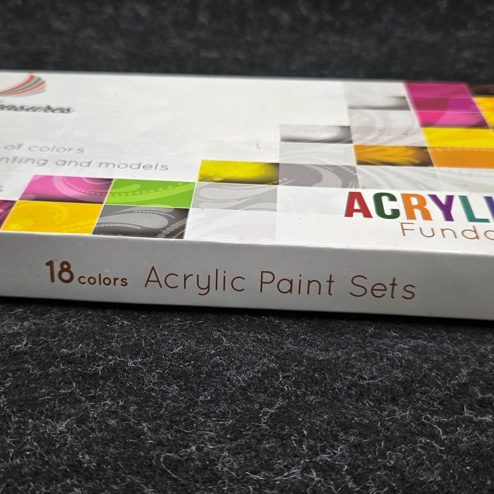 NEW ART TREASURES ACRYLIC PAINT 18 PAINT TUBES - Thumbnail 6