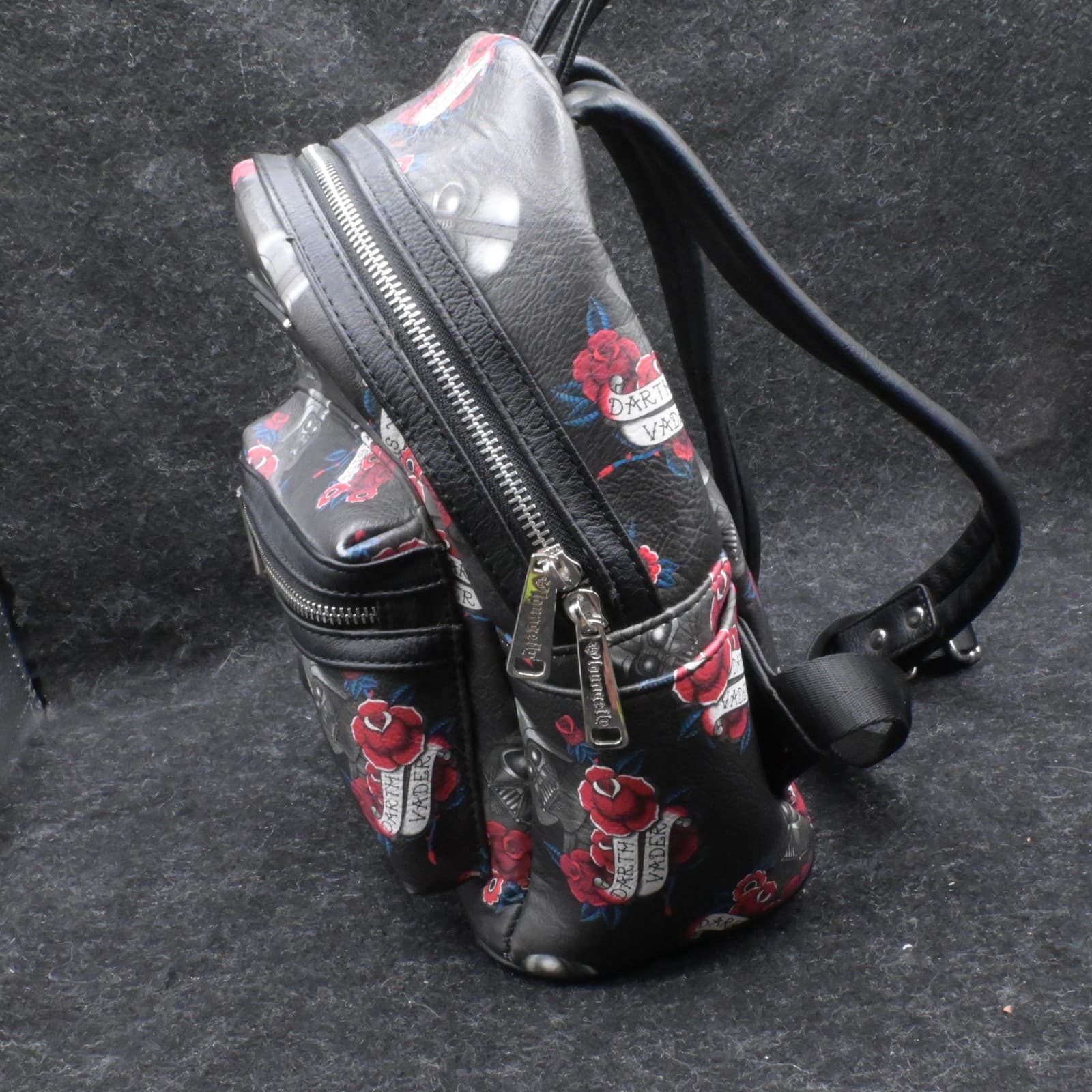 Loungefly Star Wars Darth Vader Dark Side Rose Tattoo Mini Backpack - Thumbnail 7