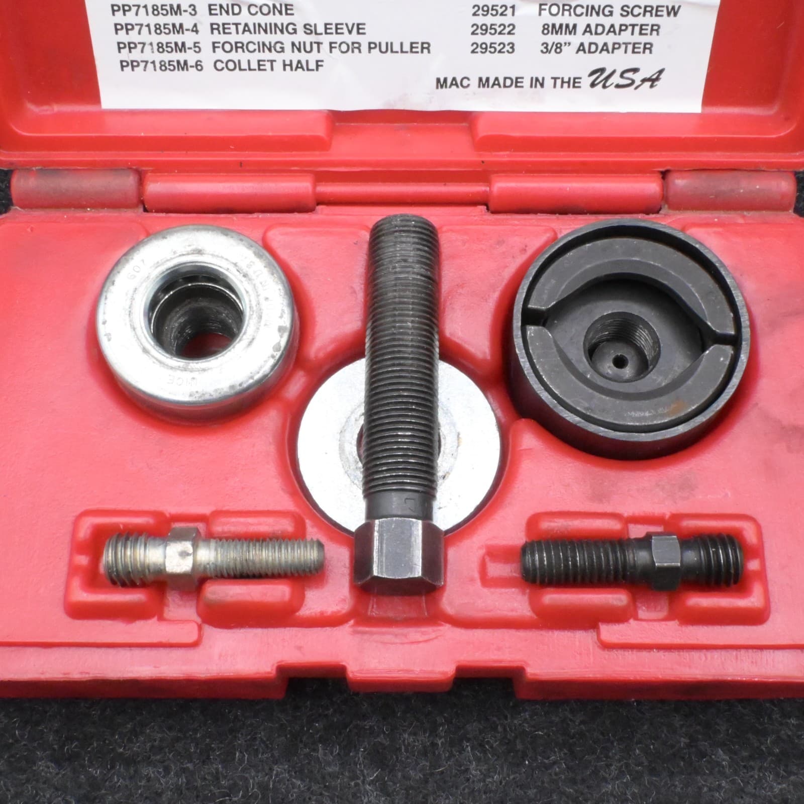Mac Tools Power Steering Pump/ Alternator Pulley Remover/ Installer Set PSPSET - Thumbnail 9