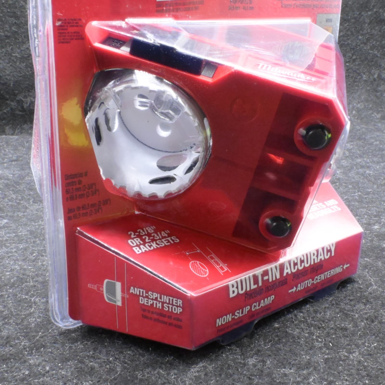 Milwaukee 49-22-4073 Door Lock Installation Hole Dozer Hole Saw Kit - Thumbnail 6