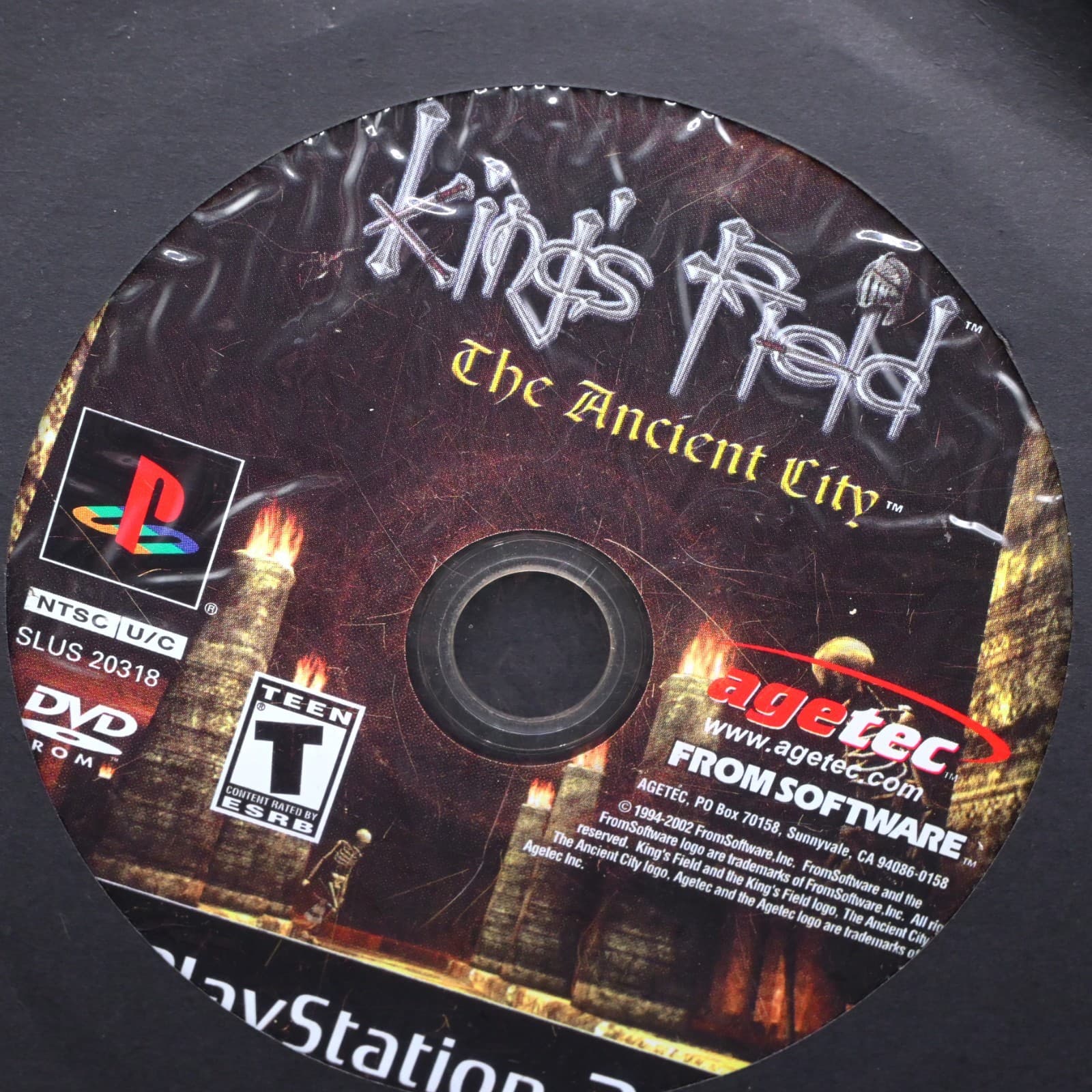 King's Field The Ancient City (PlayStation 2 PS2) Disc Only Tested Working - Thumbnail 2