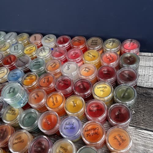 SCENTSY Rare Clear Jar TESTERS LOT Of 101 Wickless - Thumbnail 4