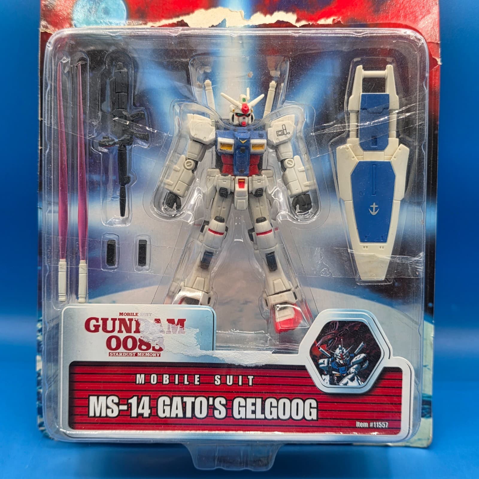 *OPEN* 2001 Bandai Mobile Suit Gundam GP-01 0083 Action Figure Stardust Memory - Thumbnail 2