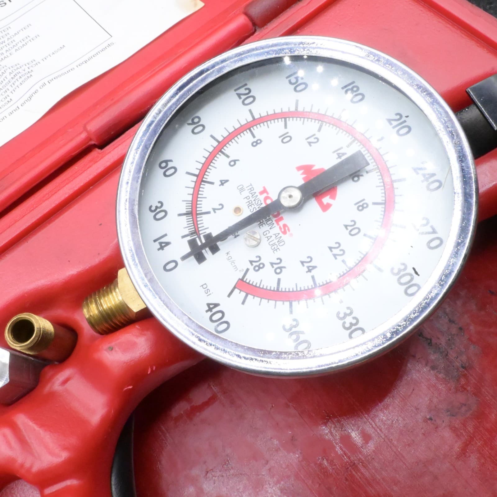 MAC Tools TPT455M Transmission / Oil Pressure Test Kit- Case & Some Adaptor - Thumbnail 10