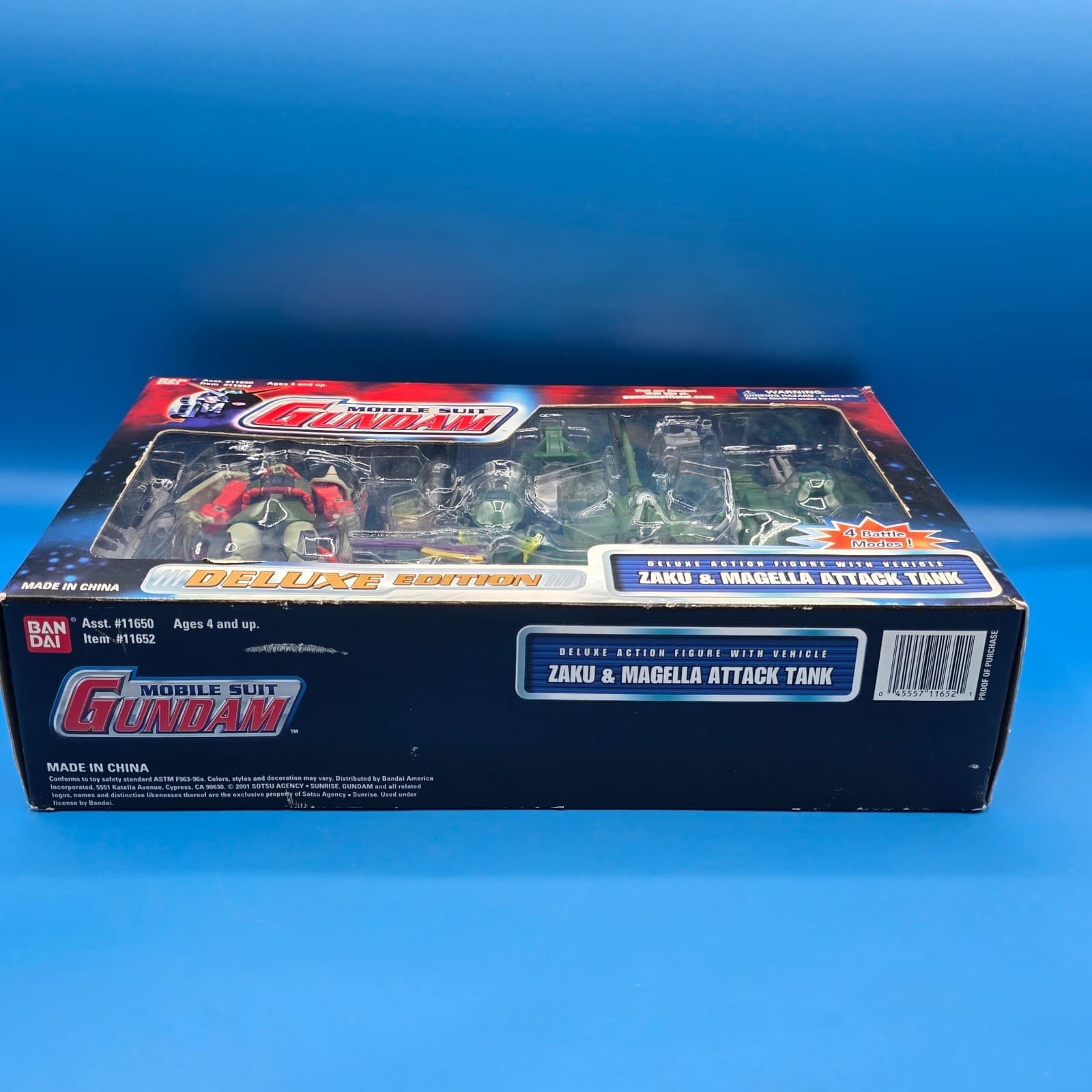 *OPEN* Gundam Deluxe Edition Zaku & Magella Attack Tank Vehicle NiSB MSIA RED - Thumbnail 7