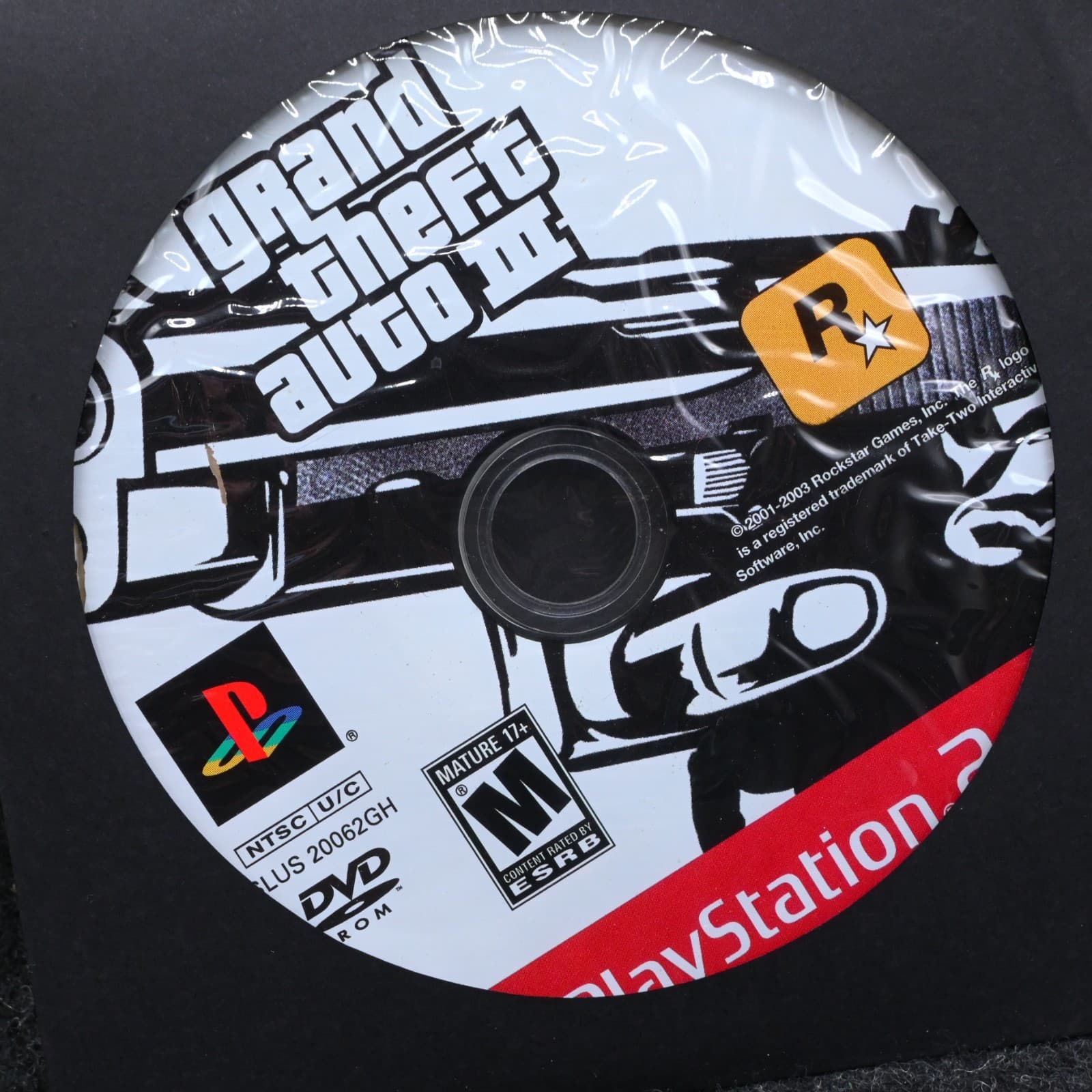 Grand Theft Auto III GTA 3 PS2 (PlayStation 2, 2001) Disc Only - Thumbnail 2
