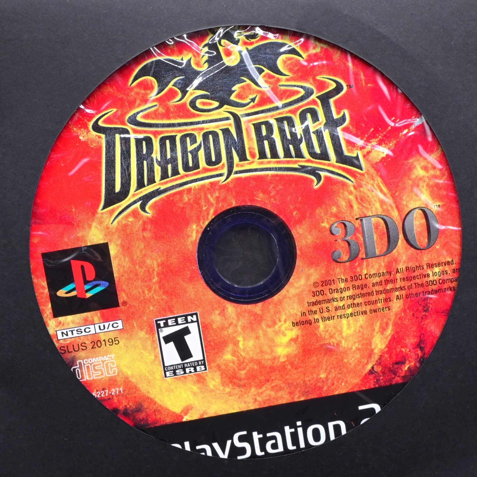 --DISC ONLY-- Dragon Rage (PS2, 2001) - Thumbnail 2