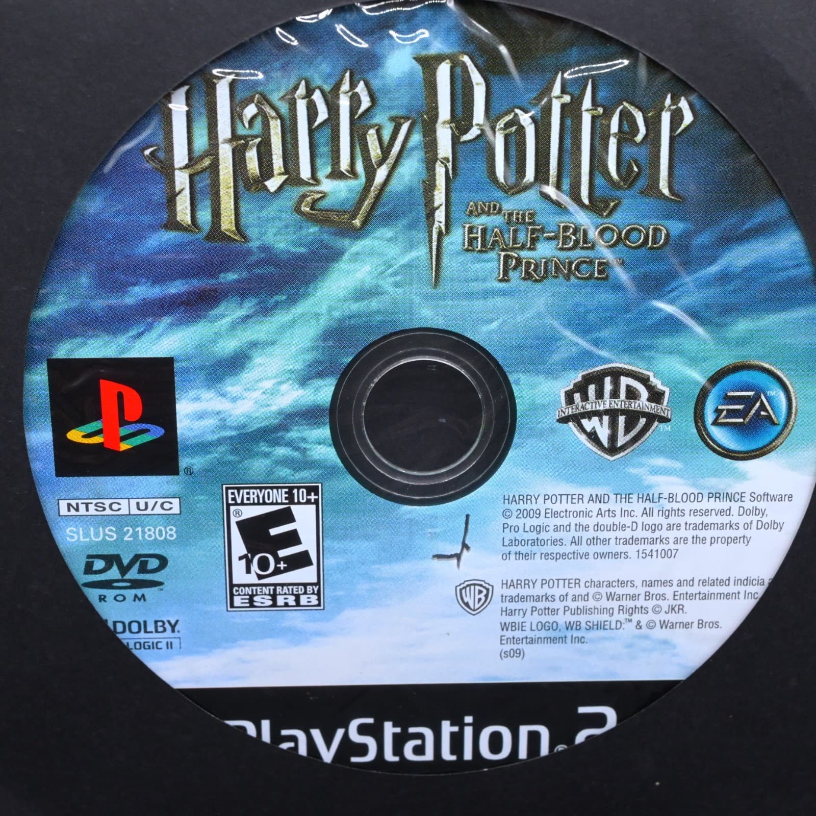 Harry Potter & the Half-Blood Prince Sony Playstation 2 2009 Loose Disc Only - Thumbnail 2