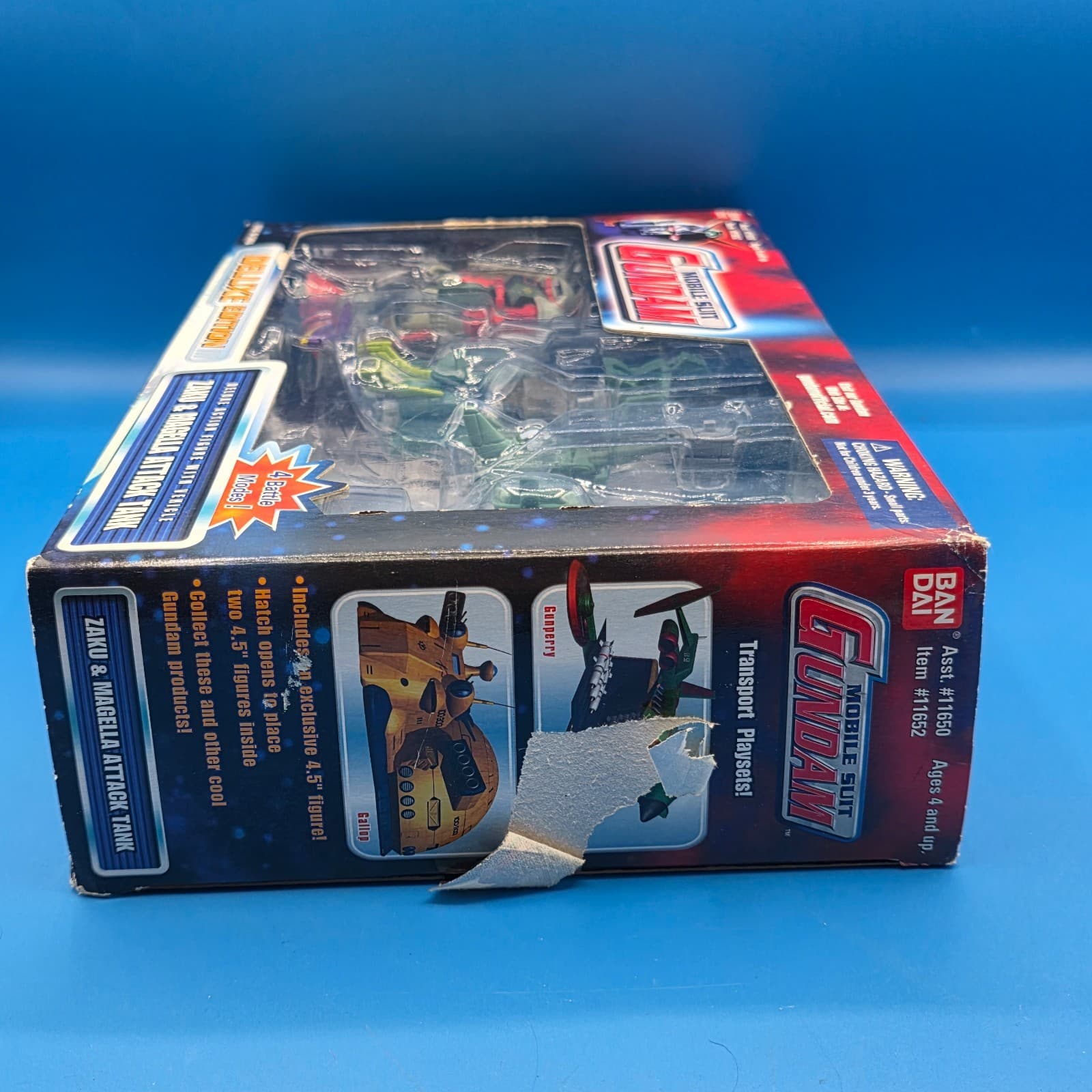 *OPEN* Gundam Deluxe Edition Zaku & Magella Attack Tank Vehicle NiSB MSIA RED - Thumbnail 5