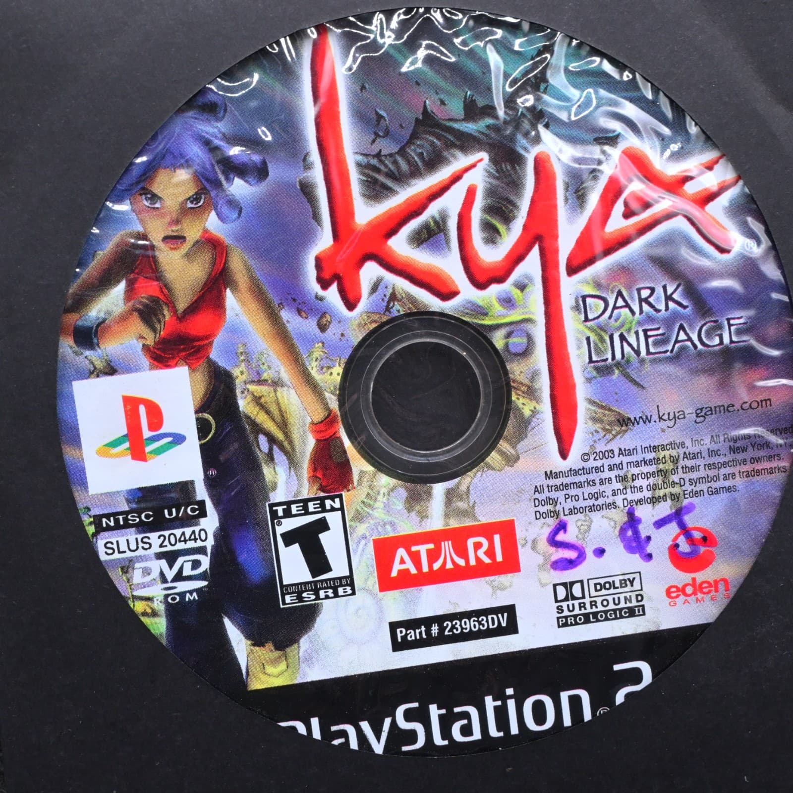 Kya Dark Lineage for PlayStation 2 Game Only - Thumbnail 2