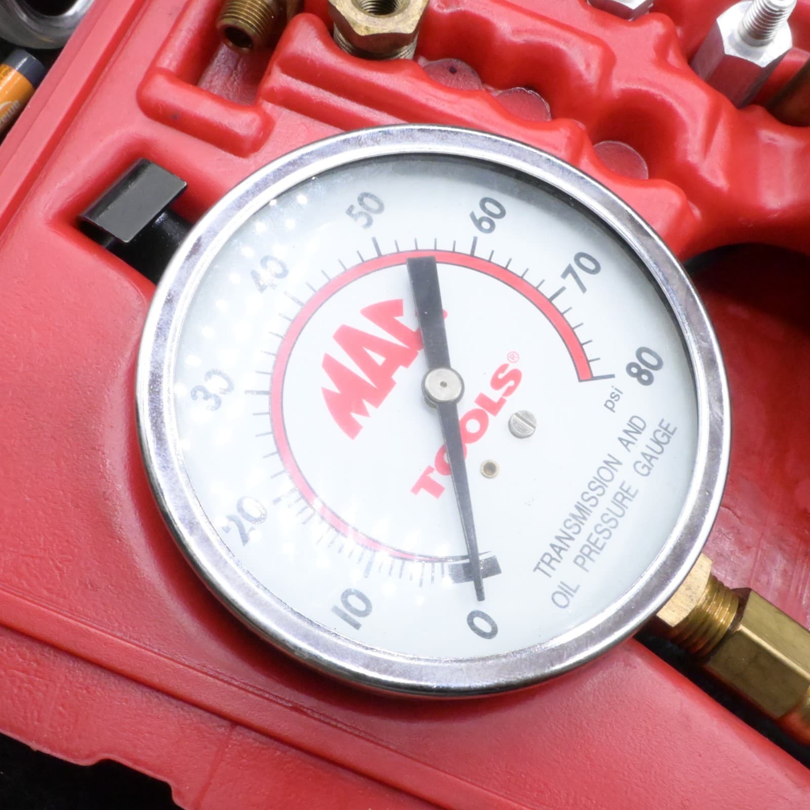 MAC Tools TPT455M Transmission / Oil Pressure Test Kit- Case & Some Adaptor - Thumbnail 9