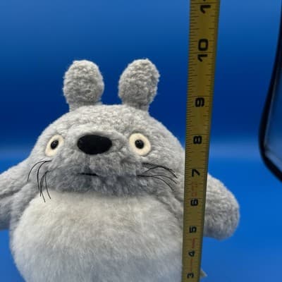 My Neighbor TOTORO Plush Toy Gray M 10” SUN ARROW Japan Authentic Studio Ghibli - Thumbnail 4