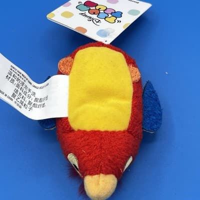 NWT Disney Parks Tsum Tsum Mini Plush Red Tiki Bird - Thumbnail 6