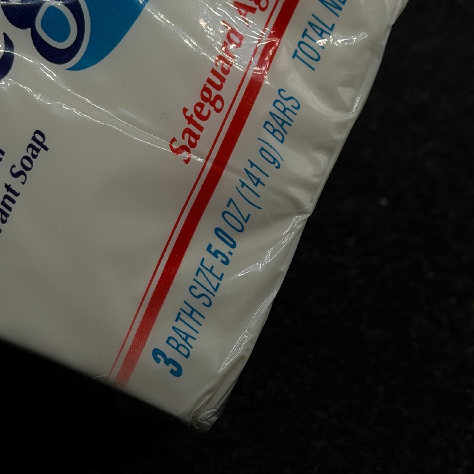 Vintage 1994 Safeguard Soap Beige Antibacterial Deodorant 3 Bar 5oz Each USA NEW - Thumbnail 2