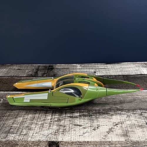 Vtg Star Wars Sam Wesell Speeder Blast Off Panels Attack OT Clones Hasbro 2002 - Thumbnail 3