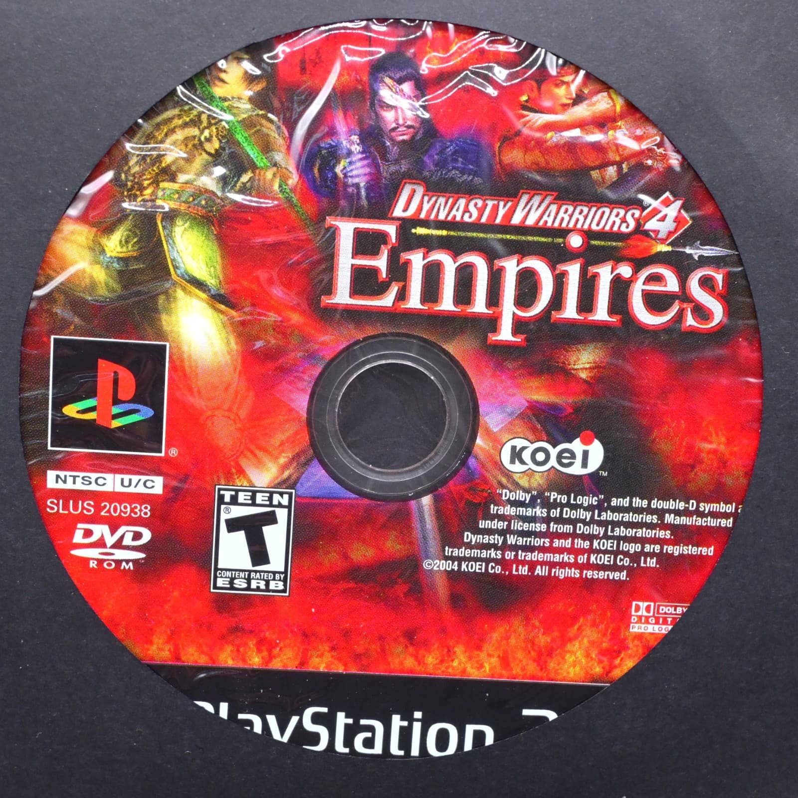 Dynasty Warriors 4: Empires (PlayStation 2 PS2) DISC ONLY - Thumbnail 2