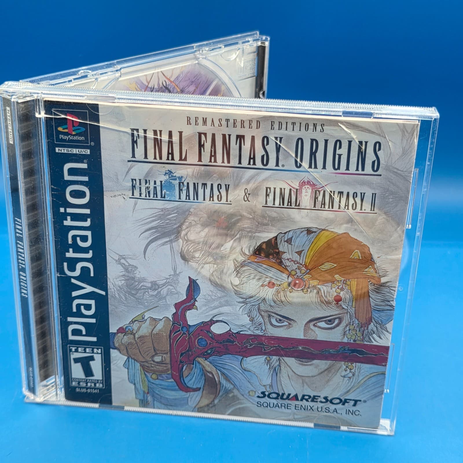 Final Fantasy Origins I & II Remastered Editions PS1 PlayStation 1 Complete CIB - Thumbnail 3