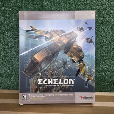 Echelon Future of Flight Combat (PC CD) US Big Box Edition RARE! - Thumbnail 2