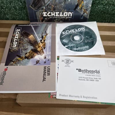 Echelon Future of Flight Combat (PC CD) US Big Box Edition RARE! - Thumbnail 6