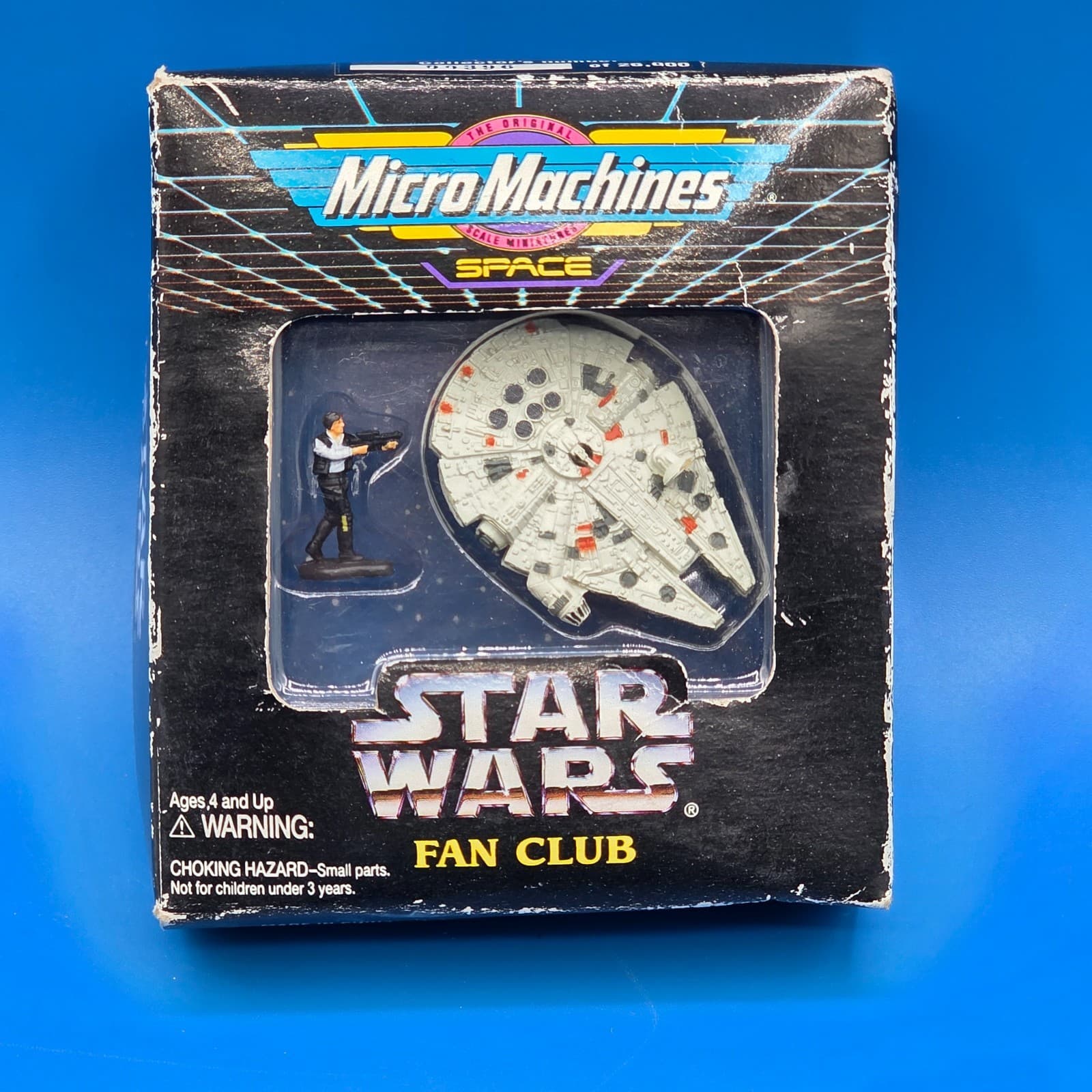 Star Wars Micro Machines Space Fan Club Exclusive Millennium Falcon w/ Han Solo - Thumbnail 2
