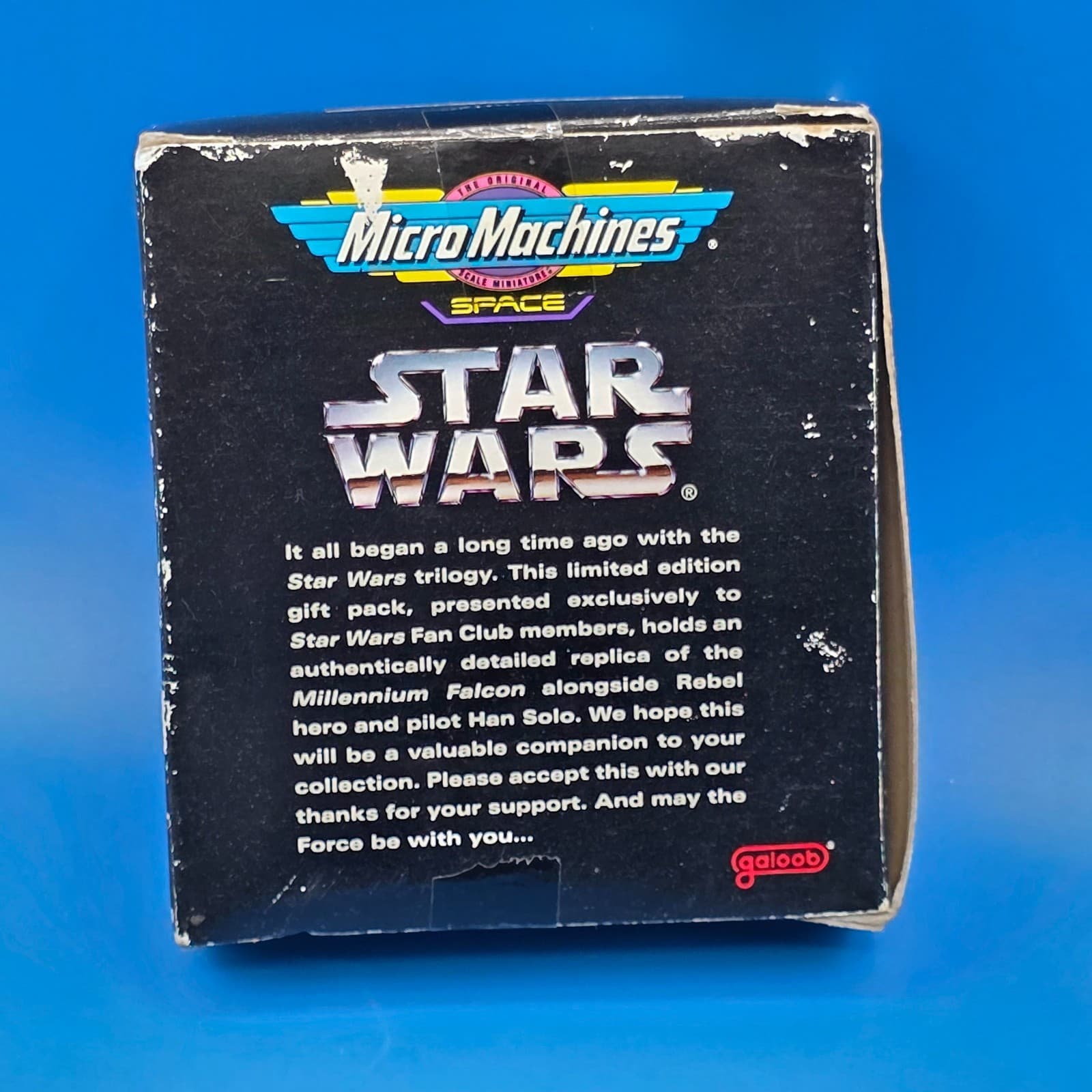 Star Wars Micro Machines Space Fan Club Exclusive Millennium Falcon w/ Han Solo - Thumbnail 7
