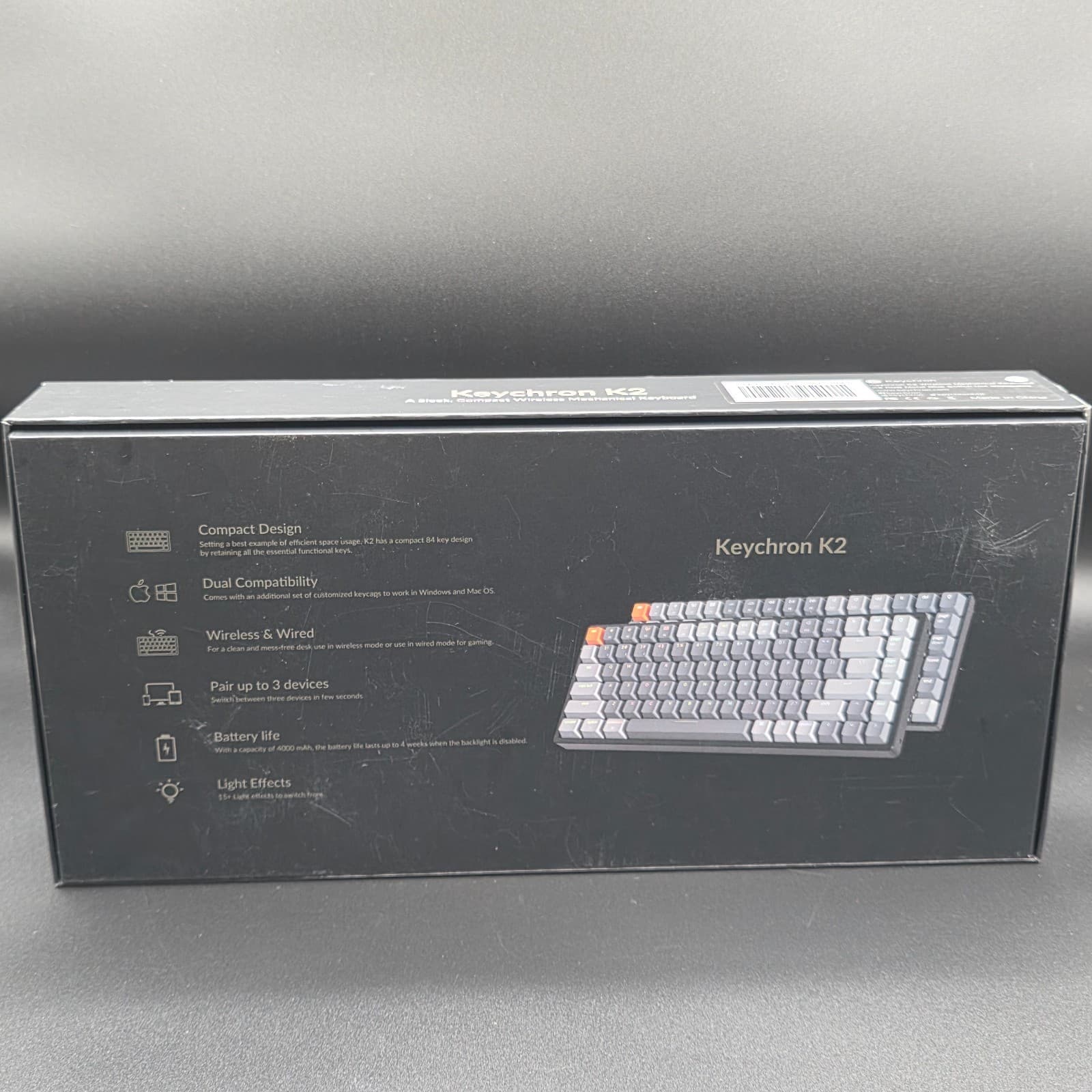 Keychron K2 75% Layout 84 Keys Hot-swappable Bluetooth Wireless/USB - Thumbnail 12