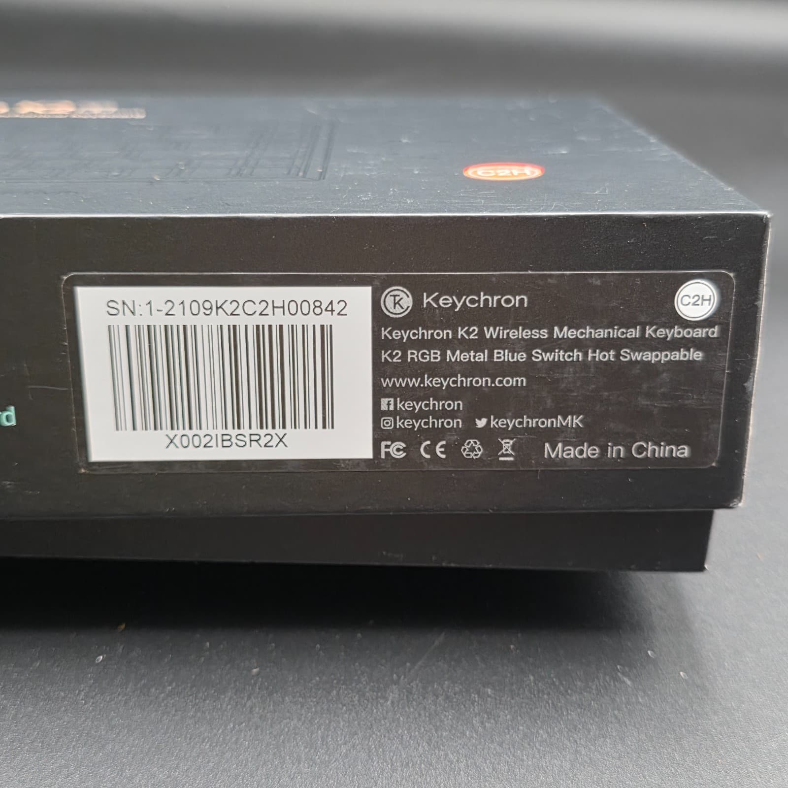Keychron K2 75% Layout 84 Keys Hot-swappable Bluetooth Wireless/USB - Thumbnail 11