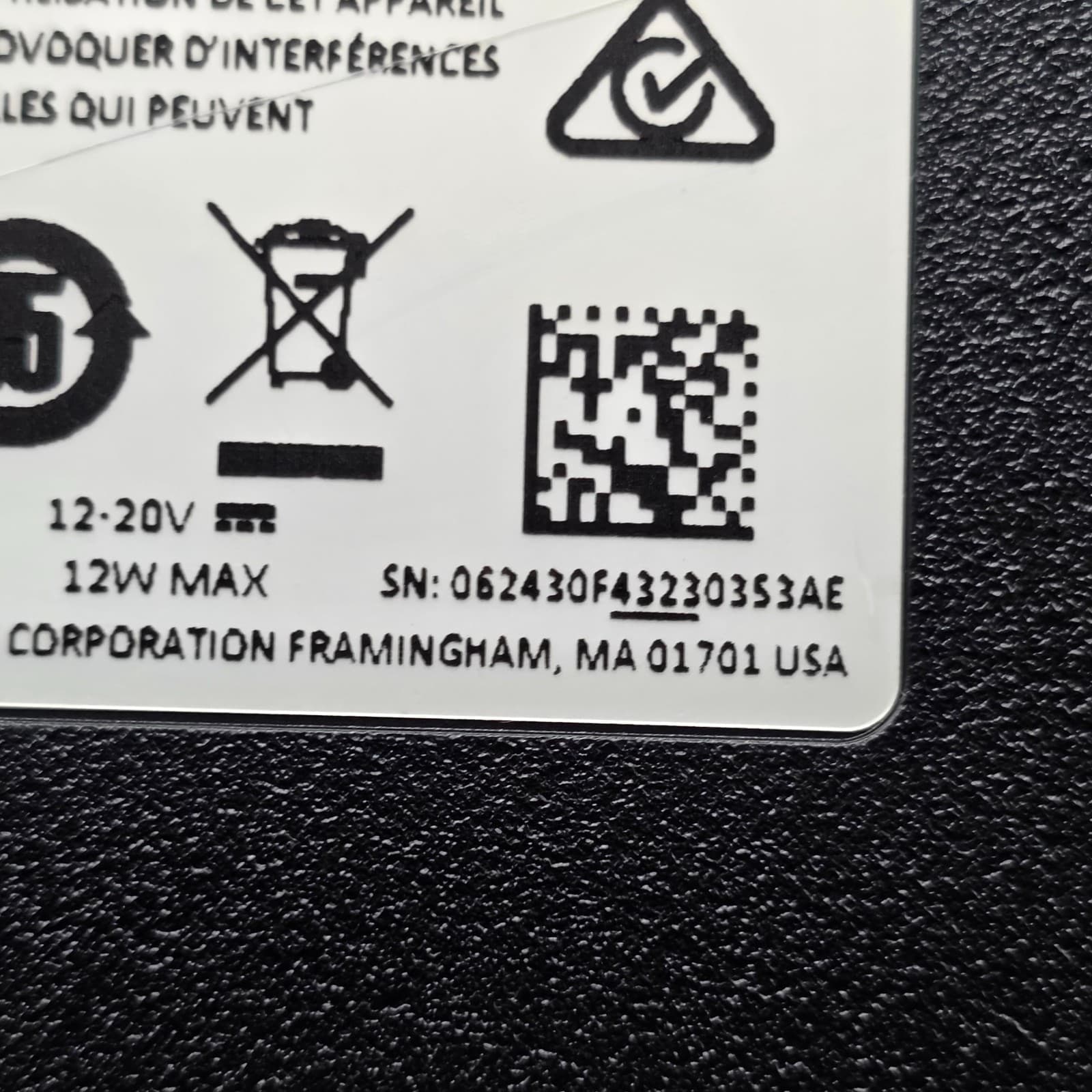 FOR PARTS OR REPAIR Bose SoundTouch Wi-Fi Pedestal Model 412534 Does Not Work - Thumbnail 11