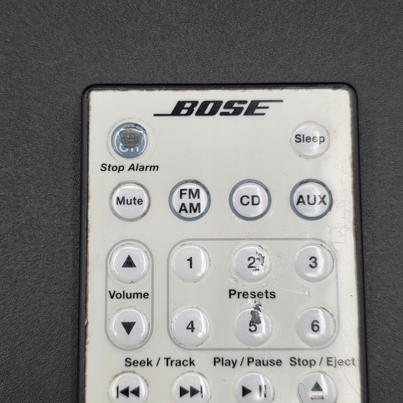 Bose Wave Music System Remote OEM Audio System White Replacement Remote (1) - Thumbnail 2