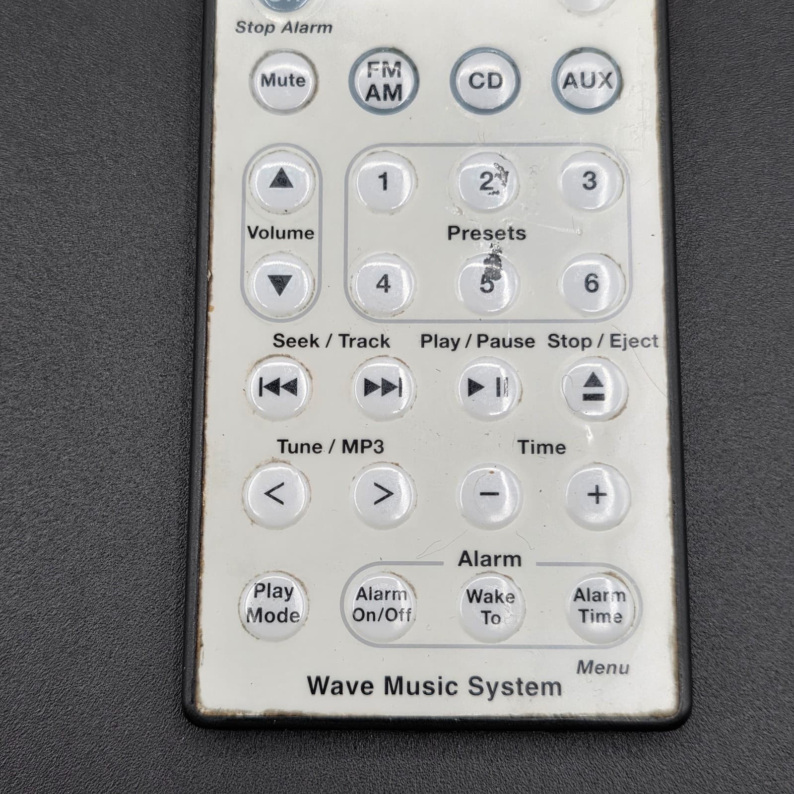 Bose Wave Music System Remote OEM Audio System White Replacement Remote (1) - Thumbnail 3
