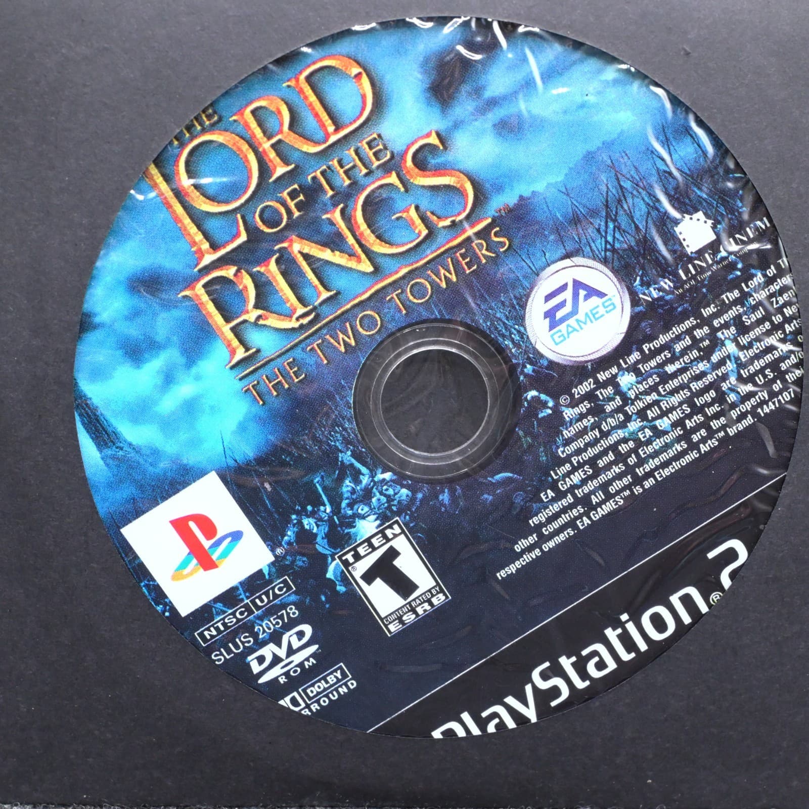 The Lord of The Rings: The Two Towers Playstation 2 PS2 Disc Only - Thumbnail 2