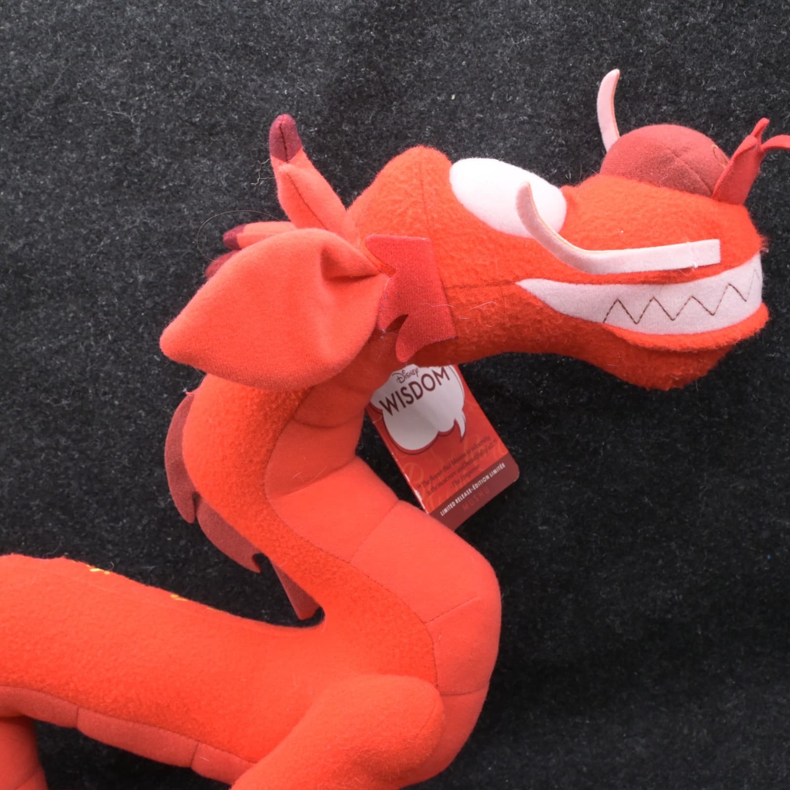 Mushu February Wisdom 16" Plush 2019 Disney Store Mulan Limited Release - Thumbnail 7