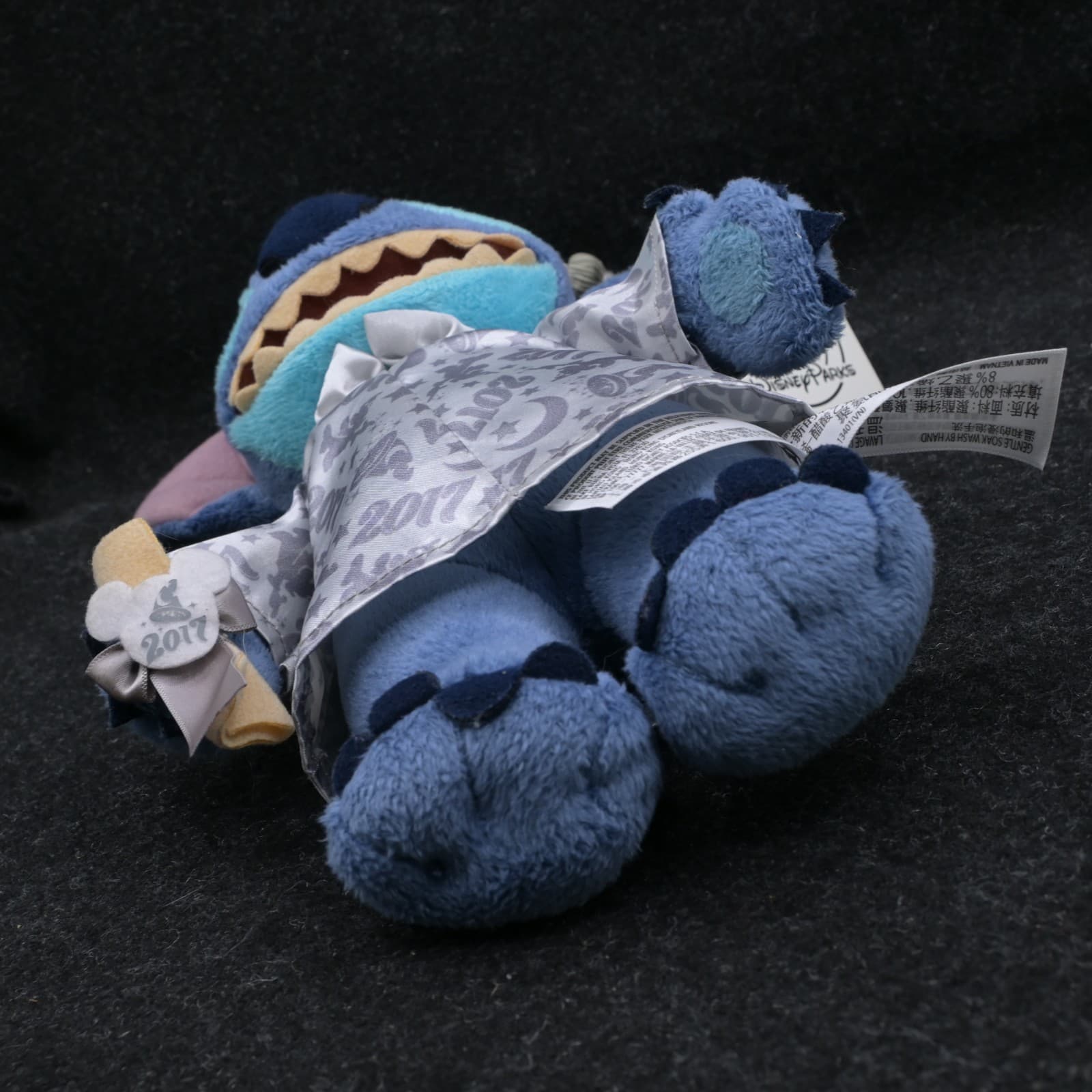 NWT Disney Parks Stitch Graduation Gown & Diploma 12" Plush Stuffed Collec - Thumbnail 8