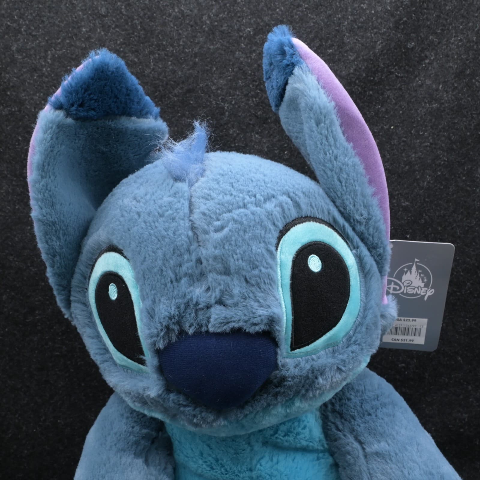 Disney Parks Stitch Alien Blue Plush Toy Stuffed Animal 14" Lilo & Stitch Soft - Thumbnail 2
