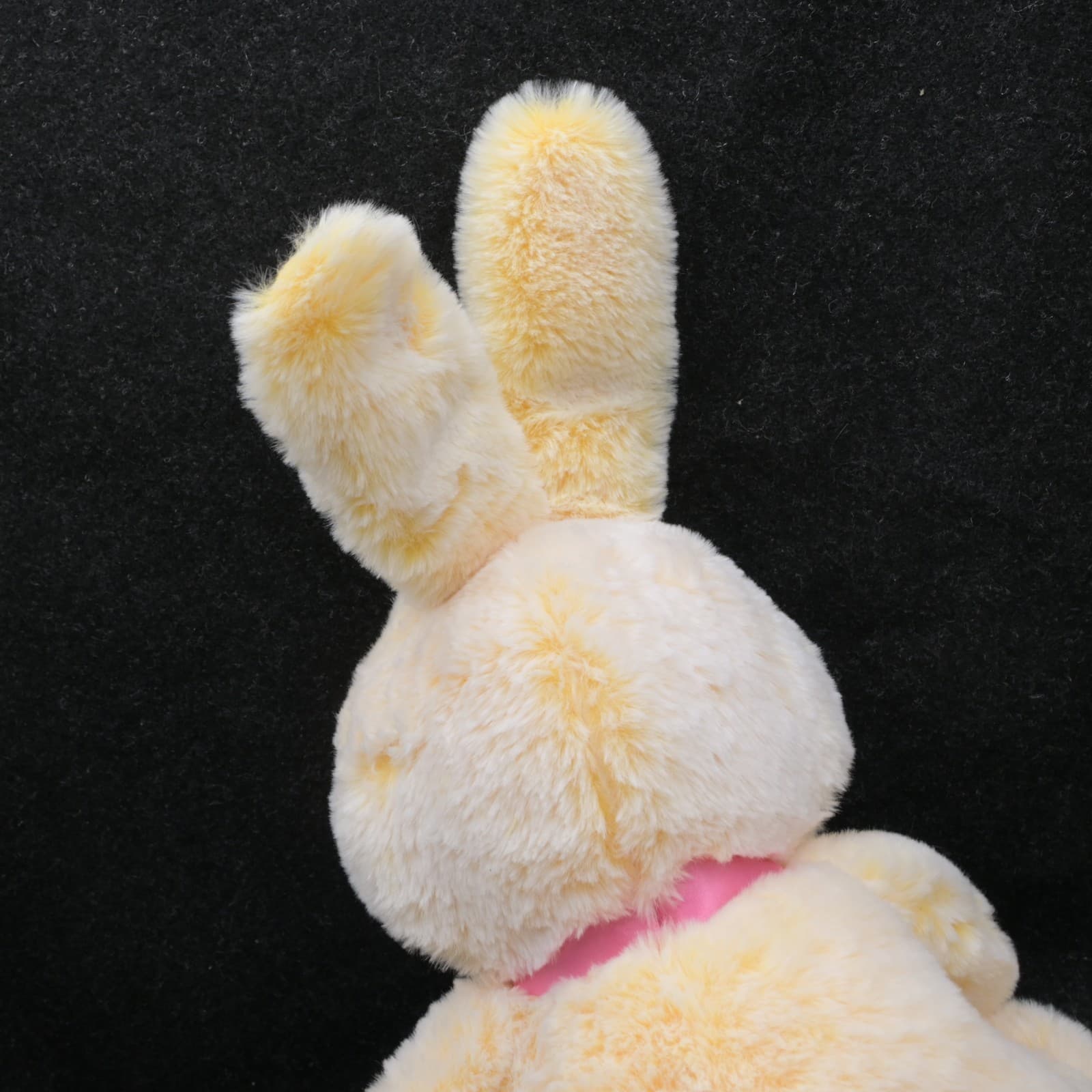 Disney Store Stitch (LILO) 2021 Yellow 15" Easter Bunny Soft Plush Toy pink bow - Thumbnail 6