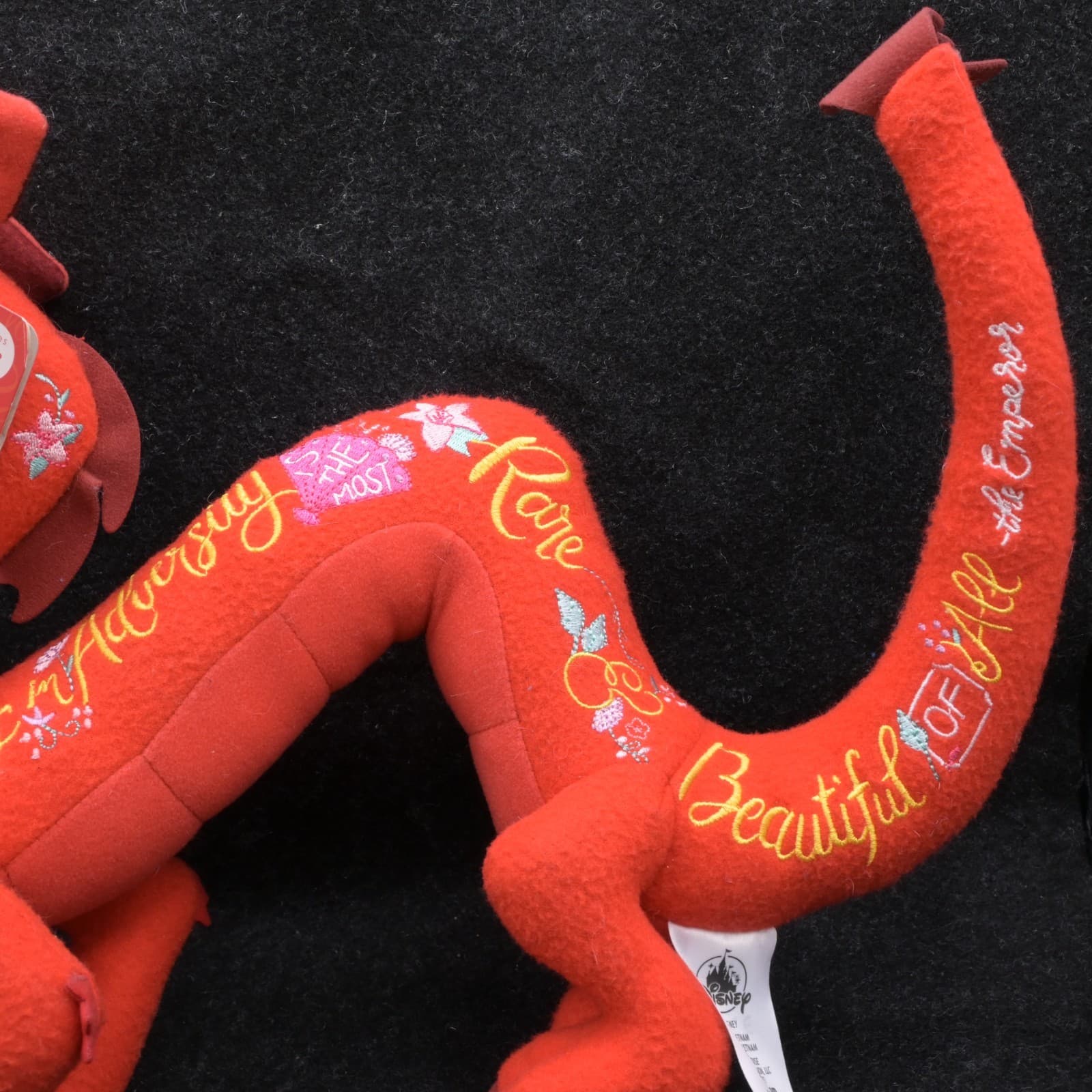 Mushu February Wisdom 16" Plush 2019 Disney Store Mulan Limited Release - Thumbnail 2