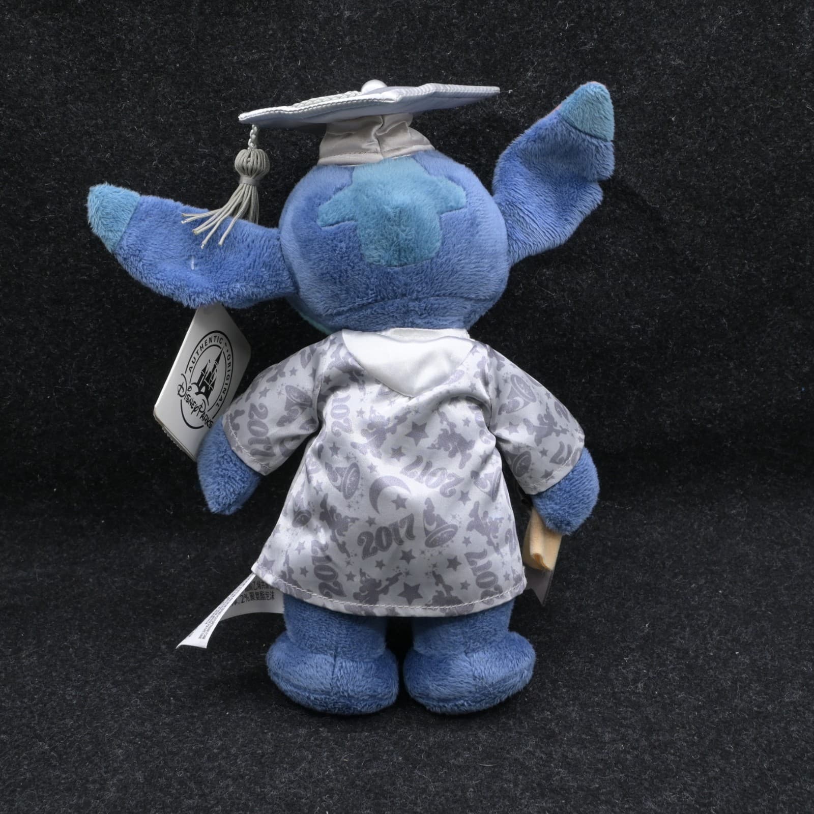 NWT Disney Parks Stitch Graduation Gown & Diploma 12" Plush Stuffed Collec - Thumbnail 5