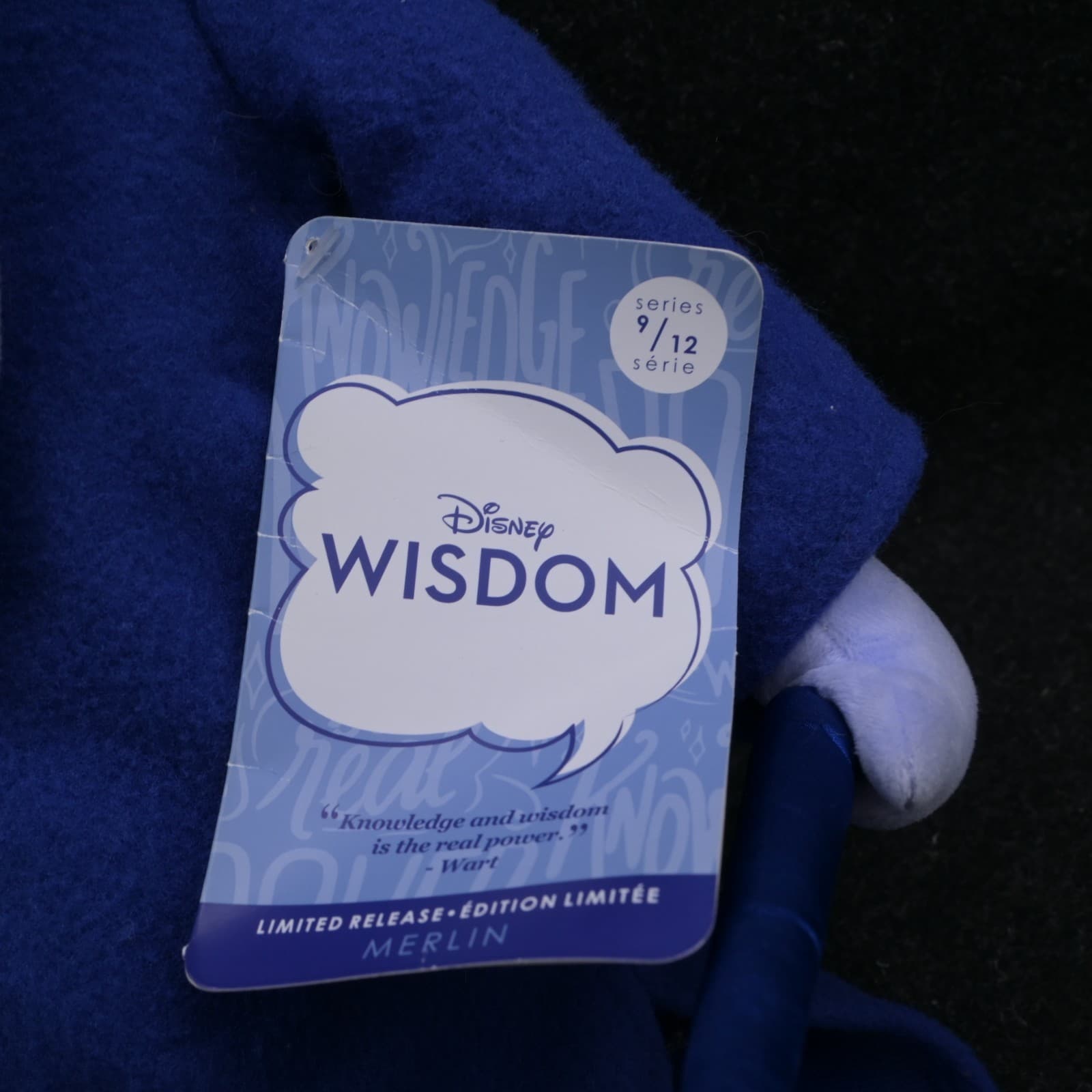 Disney Wisdom Merlin Plush Doll Sword In Stone Limited Release NEW WITH TAGS!! - Thumbnail 4