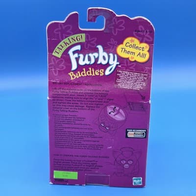 1999 Talking Furby Buddies Tiger Hasbro Yellow Orange Purple Brand New 70-751 - Thumbnail 6