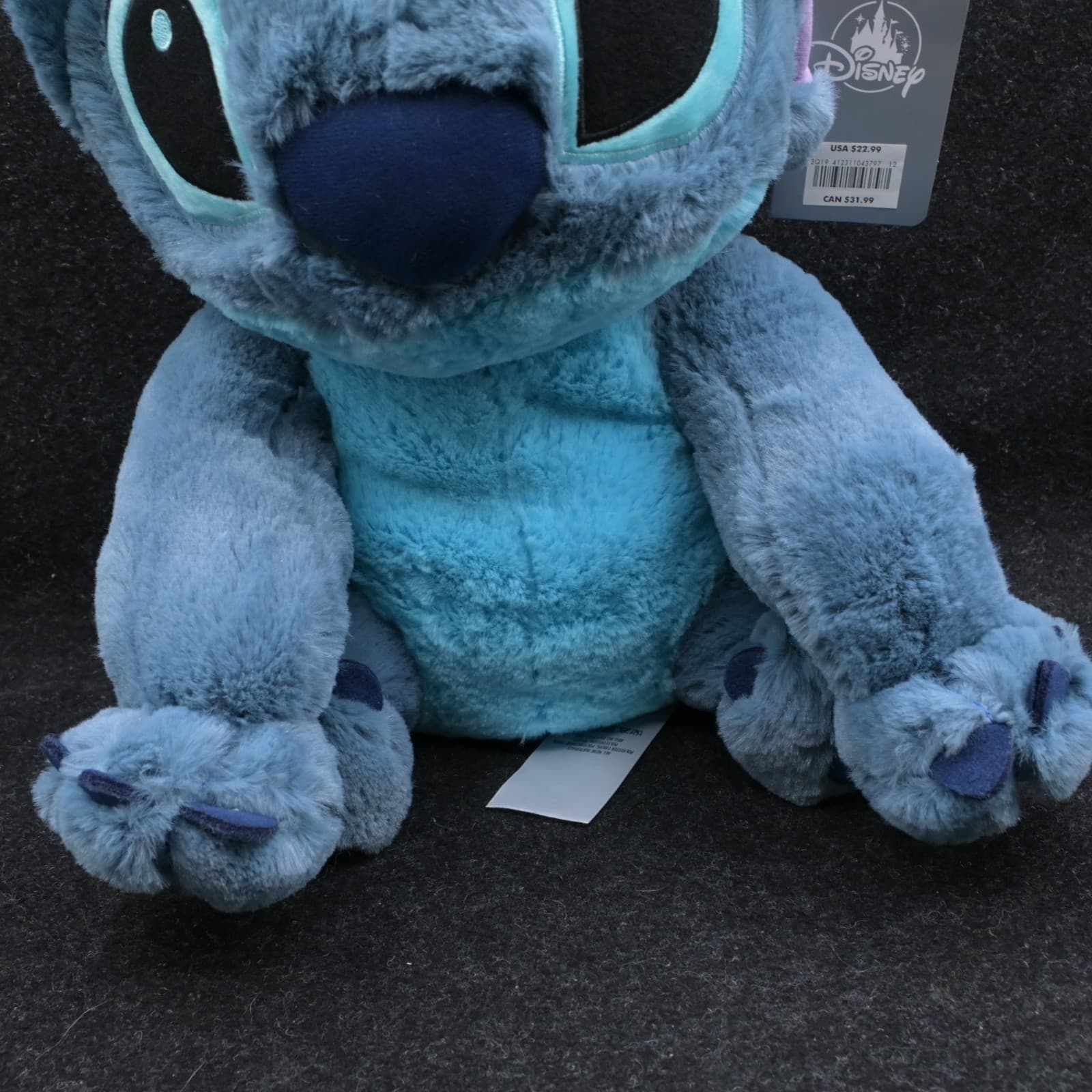 Disney Parks Stitch Alien Blue Plush Toy Stuffed Animal 14" Lilo & Stitch Soft - Thumbnail 3