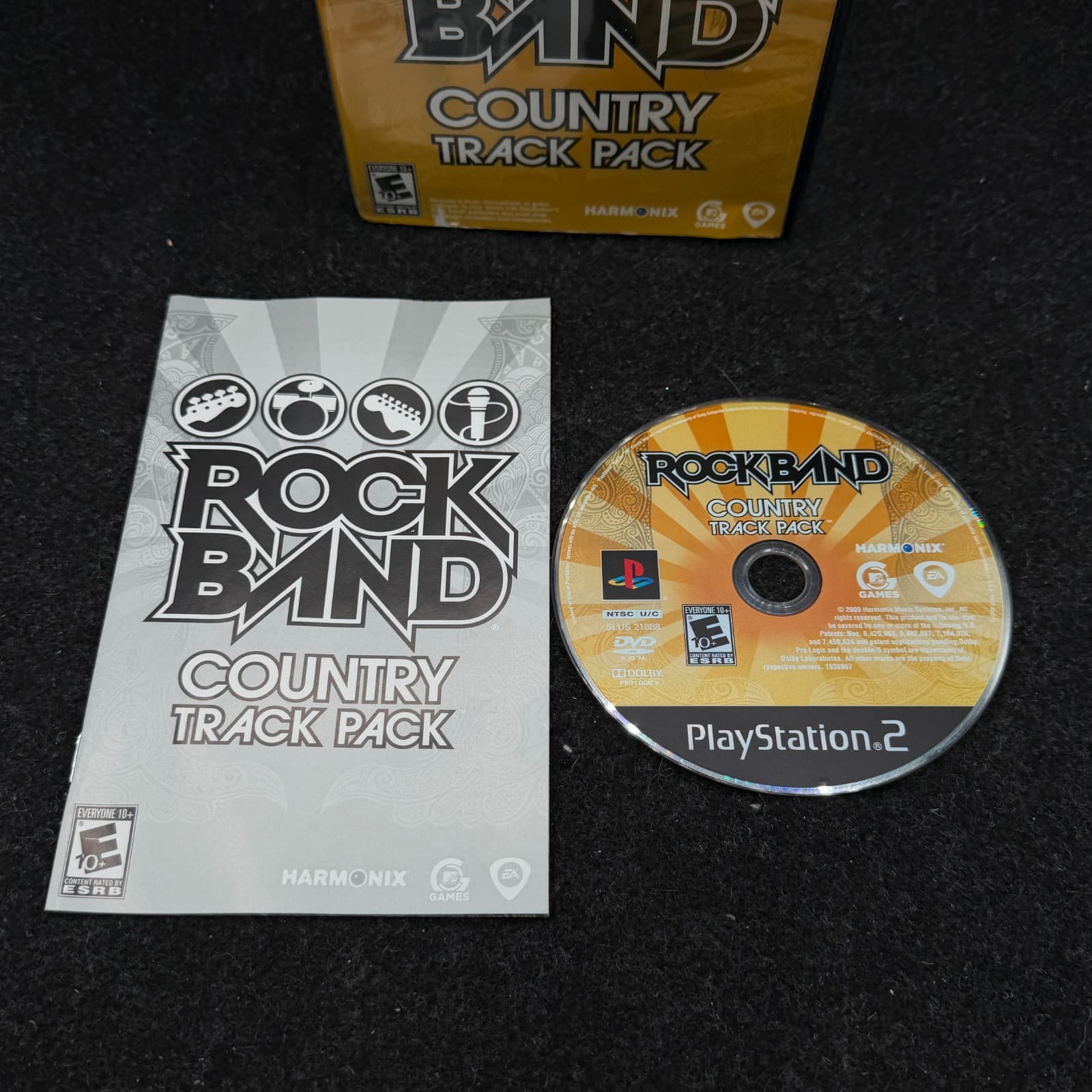 Rock Band Country Track Pack Sony PlayStation 2, 2009 PS2 - Thumbnail 4