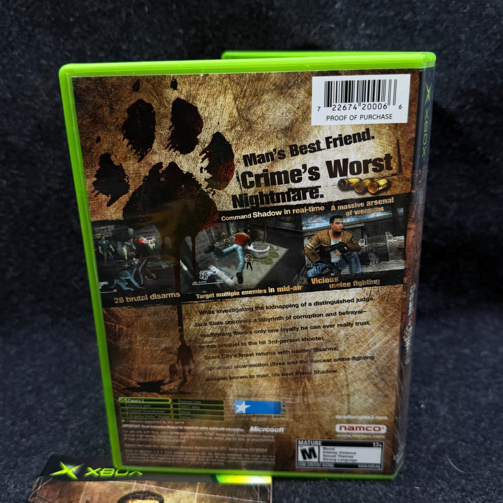 Dead to Rights II (Microsoft Xbox, 2005) CIB - Thumbnail 4