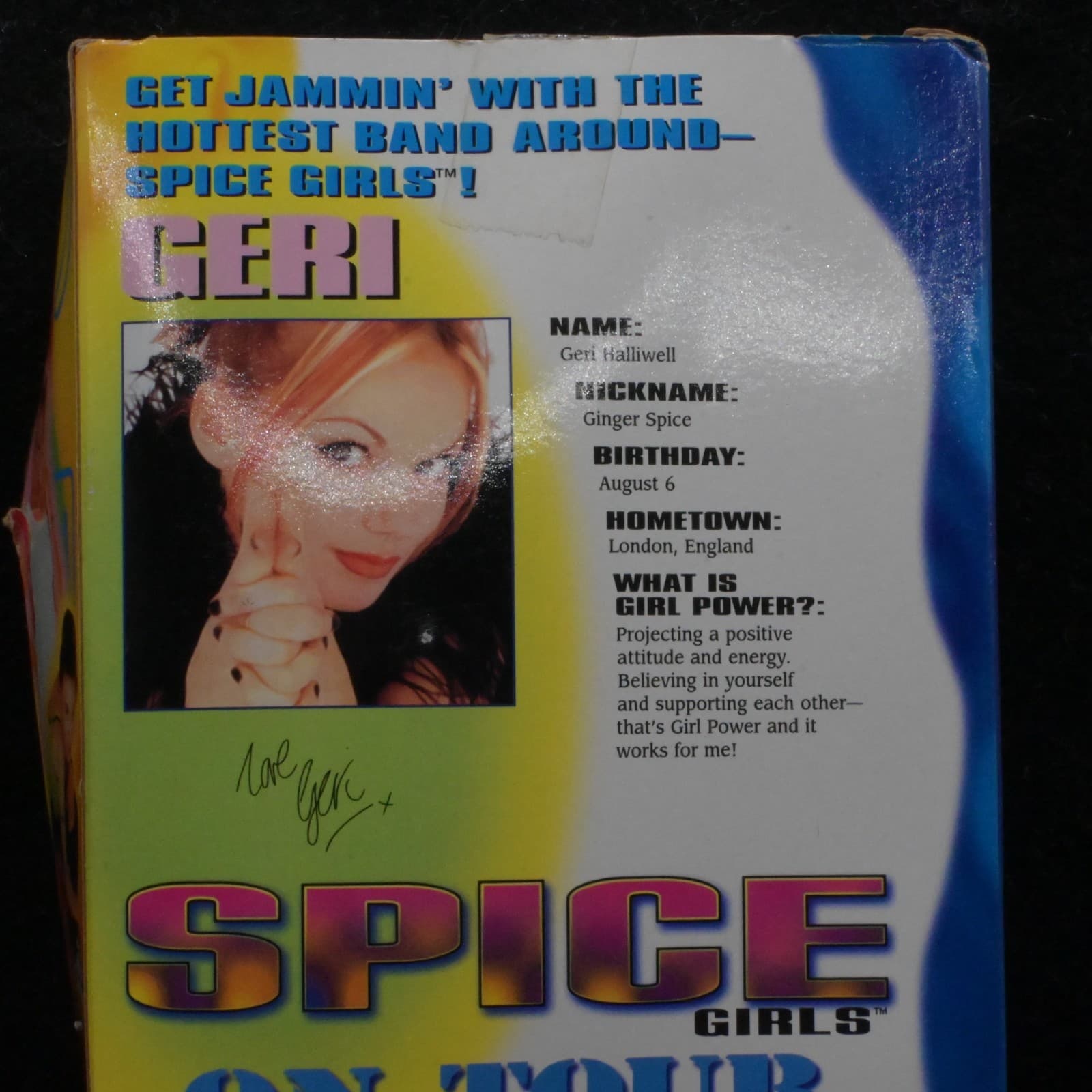 Spice Girls On Tour - Ginger Spice, Geri Halliwell - 1998 - NIB Galoob Vintage - Thumbnail 14